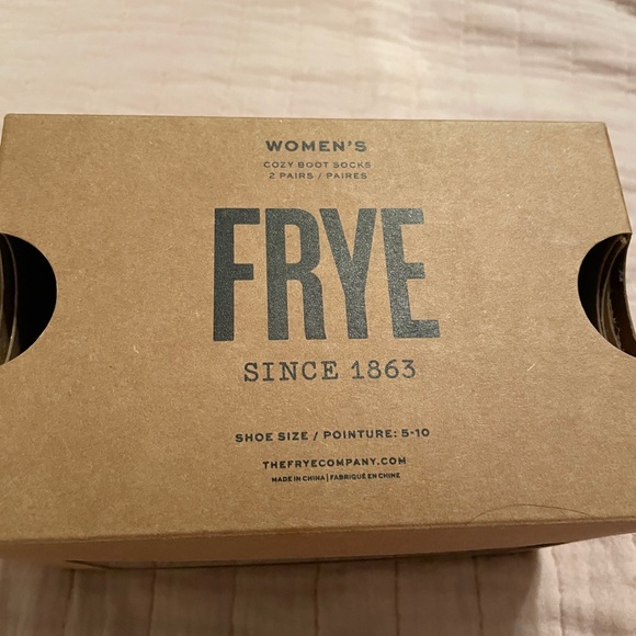 Frye cozy boot socks